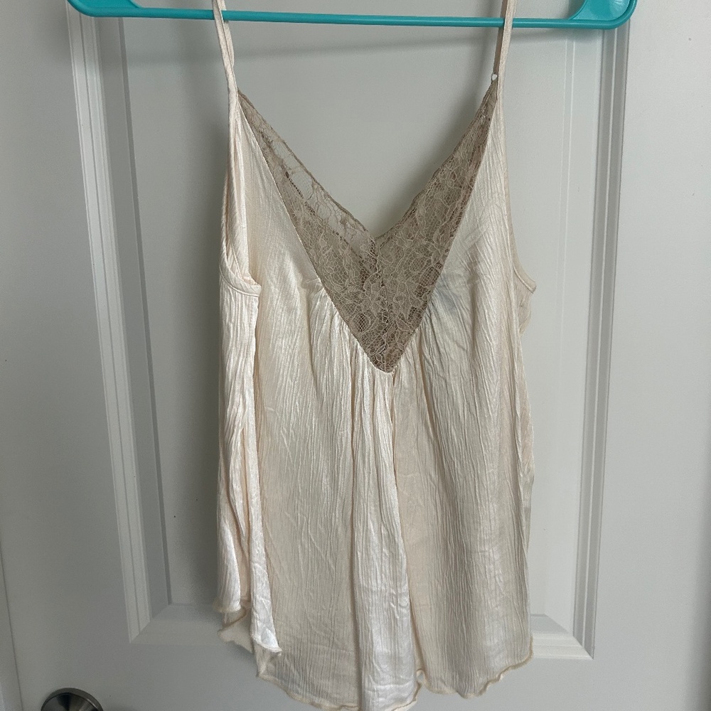 American Eagle Satin Blouse